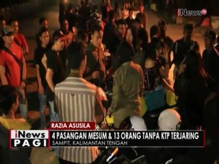 Razia Asusila, Pasangan Mesum Jalani Sidang Adat Suku Dayak - iNews Pagi 24/05