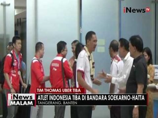 Tim Thomas dan Uber Indonesia tiba di Ibukota - iNews Malam 23/05