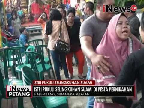 Cemburu buta, Istri labrak selingkuhan di acara nikahan - iNews Petang 23/05