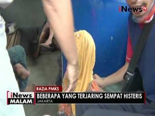 Razia PMKS di Jakarta, beberapa yang terjaring sempat histeris - iNews Malam 19/05