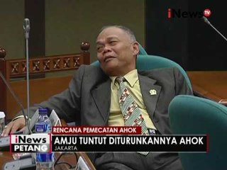 AMJU tuntut diturunkannya Ahok, Wakil DPRD pertimbangkan pemecatan Ahok - iNews Petang 23/05