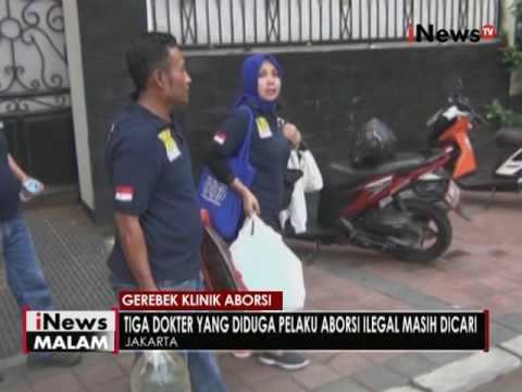 Polisi belum menetapkan tersangka dalam kasus klinik aborsi ilegal di Jakarta - iNews Malam 23/05