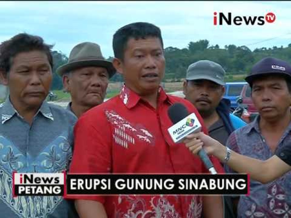 Live Report : Aktivitas gunung Sinabung kembali meningkat - iNews Petang 24/05