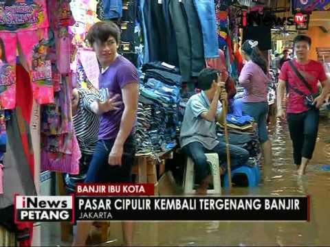 Akibat meluapnya kali pesanggrahan, Pasar Cipulir kembali tergenang banjir - iNews Petang 25/05