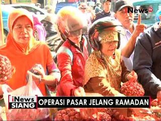 Jelang Ramadhan, Dirjen Holtikultura kembali gelar operasi pasar - iNews Siang 26/05