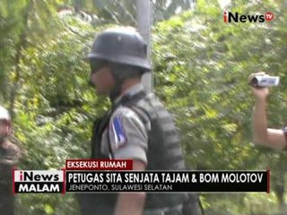 Lakukan perlawanan, kericuhan mewarnai eksekusi rumah di Jeneponto, Sulsel - iNews Malam 26/05