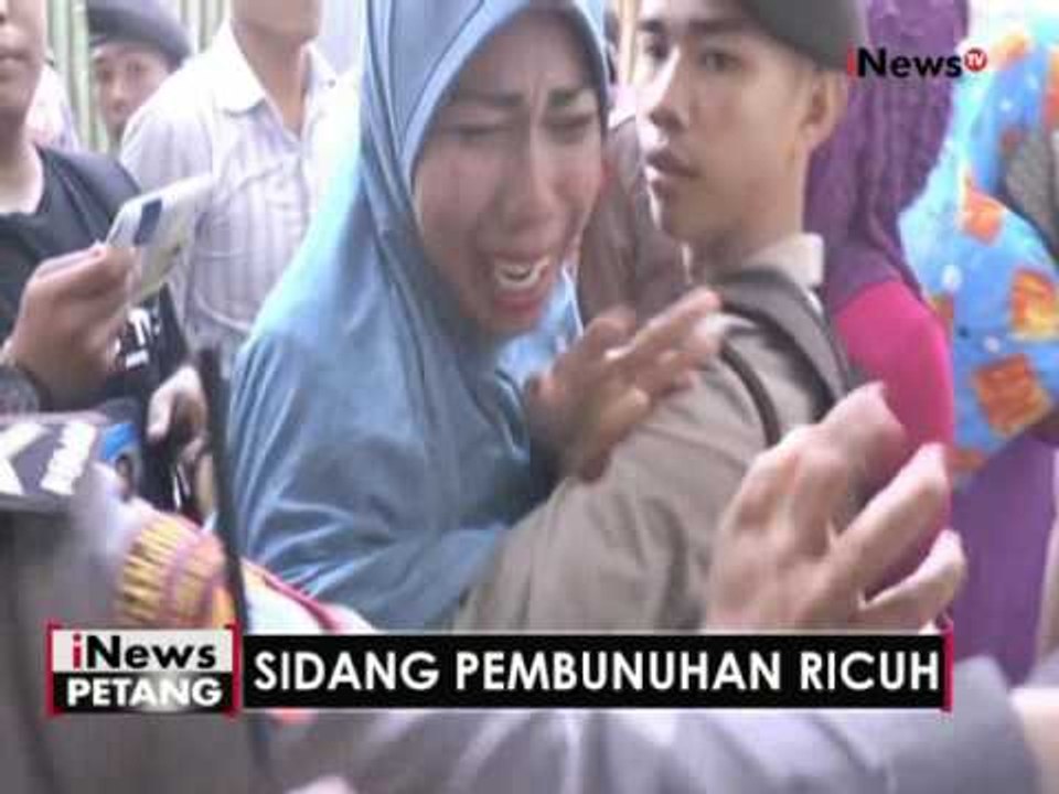 Sidang Vonis Kasus Pengeroyokan, Berakhir Ricuh - iNews Petang 26/05
