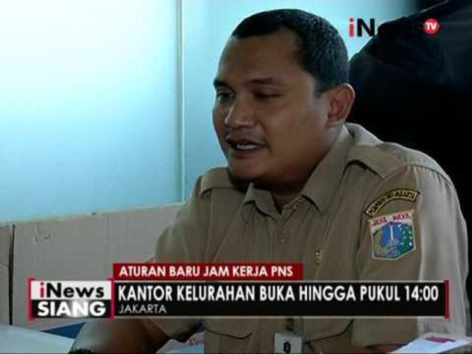 Pemprov DKI terapkan jam kerja baru untuk PNS saat bulan Ramadhan - iNews Siang 30/05