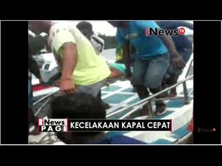 Kapal cepat tabrak tebing di Raja Ampat - iNews Pagi 30/05