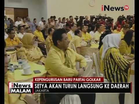 Setya Novanto canangkan program 100 hari sebagai program jangka pendek - iNews Malam 30/05