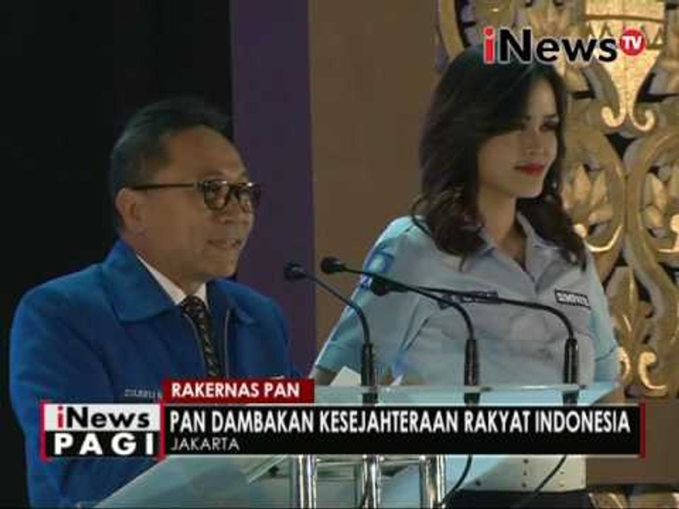 Sejumlah petinggi partai hadiri Rakernas PAN - iNews Pagi 30/05