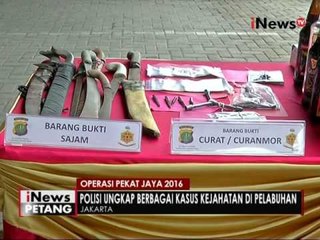 Razia pekat di Tanjung Priuk, polisi ungkap berbagai kasus kejahatan - iNews Petang 30/05