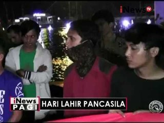 Hari lahir Pancasila, GMNI lakukan aksi bakar lilin di Bunderan HI - iNews Pagi 01/06