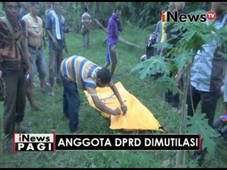 TERUNGKAP!! Mayat korban mutilasi ternyata anggota DPRD lampung Muhammad Pansor - iNews Pagi 31/05