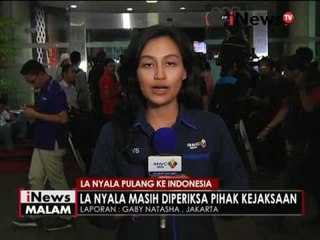 Live Report : Pemeriksaan La Nyala oleh Kejaksaan setiba di Indonesia - iNews Malam 31/05