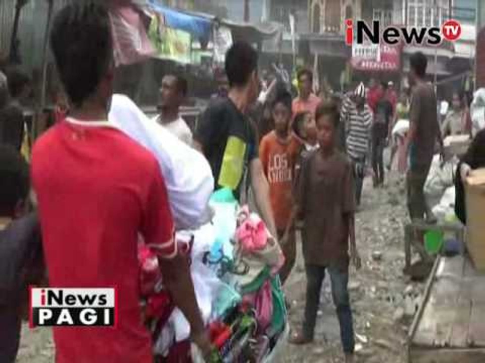 Pasar tradisional terbesar di Kota Palu terbakar - iNews Pagi 01/06