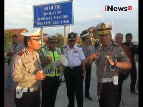 Kakorlantas Polri sidak persiapan arus mudik di Brebes Jateng - iNews Pagi 01/06