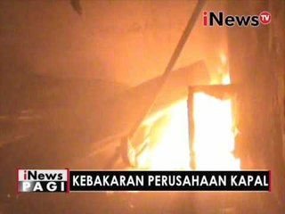 Kebakaran gardu listrik di perusahaan Industri Kapal Indonesia - iNews Pagi 03/06