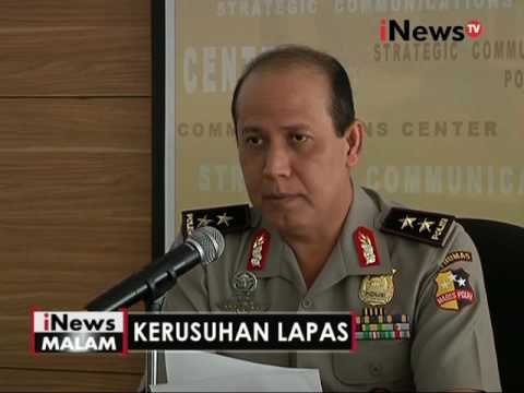 Mabes Polri tegaskan lapas Gorontalo telah kembali kondusif, pasca kerusuhan - iNews Malam 01/06