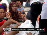 Operasi Pasar Murah Bulog diserbu warga - iNews Malam 01/06