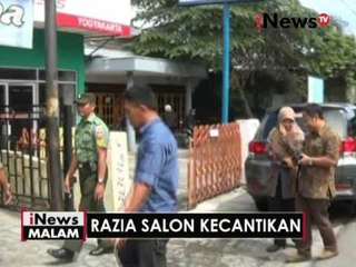 Razia salon Kecantikan di Sleman, polisi temukan alat kontrasepsi - iNews Malam 02/06