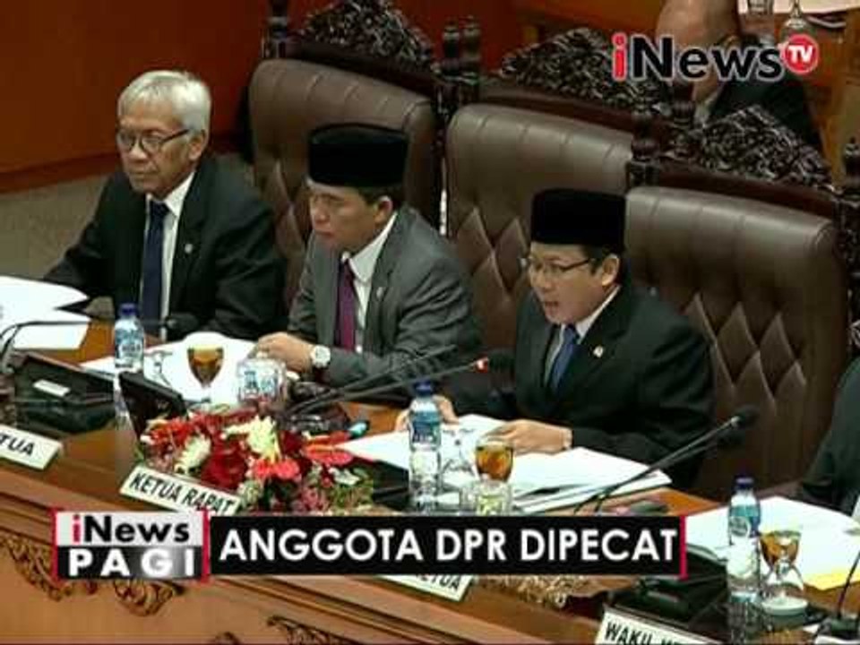 Anggota DPR Ivan Haz dipecat - iNews Pagi 03/06
