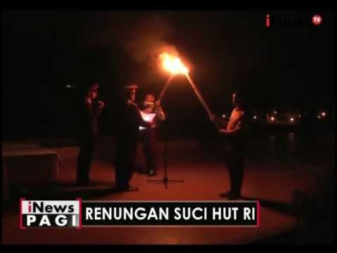 Upacara renungan suci juga digelar di TMP Polewali, Polewali Mandar - iNews Pagi 17/08