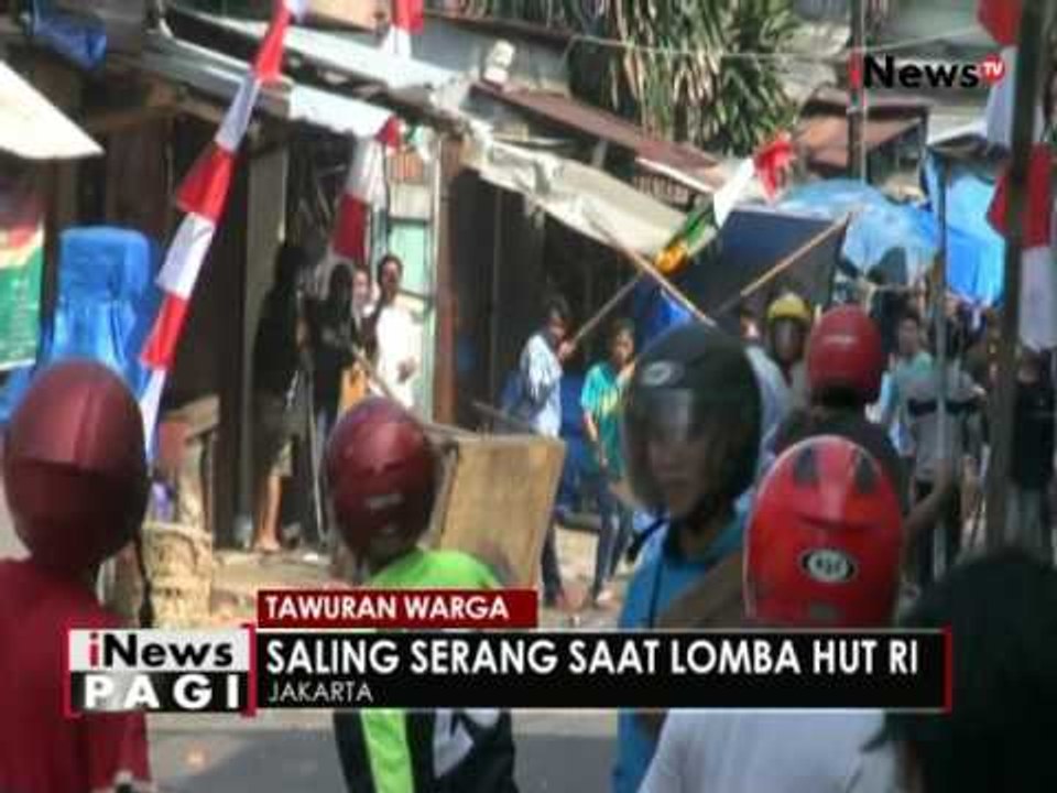 2 kelompok warga di Johar Baru terlibat bentrok dalam perayaan hari kemerdekaan - iNews Pagi 18/08