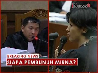 Sidang lanjutan Jessica ke 13, menghadirkan 3 saksi ahli dari RSCM 05 - iNews Breaking News 18/08