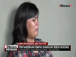 WNI disandera Abu Sayyaf, Penyanderaan sempat dianggap bohong - iNews Petang 18/08