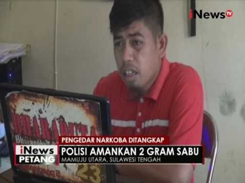 Tim satuan narkoba Mamuju Utara bekuk seorang pengedar sabu - iNews Petang 07/06