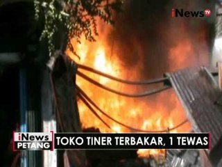 Toko tiner di Sidoarjo terbakar, 1 orang tewas - iNews Petang 07/06
