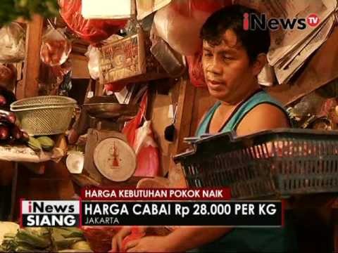 Kenaikan harga cabai mencapai Rp. 28.000/Kg - iNews Siang 08/06