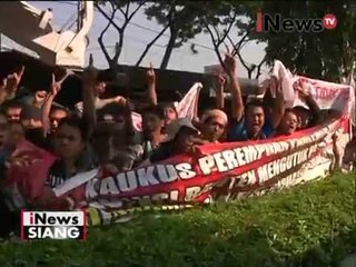 Sidang Enno, Ratusan warga demo di depan PN tangerang - iNews Siang 07/06