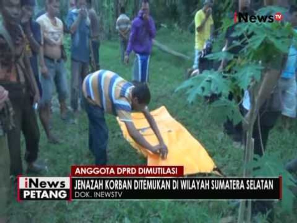 Polda Lampung dan Sumsel lakukan gelar perkara kasus mutilasi anggota DPRD - iNews Petang 09/06