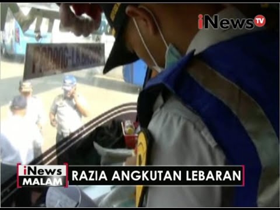 Jelang arus mudik, Dirjen Perhubungan Darat tingkatkan kualitas pelayanan - iNews Malam 07/06