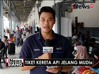 Live Report: Tiket arus mudik di Stasiun Pasar Senen - iNews Siang 07/06