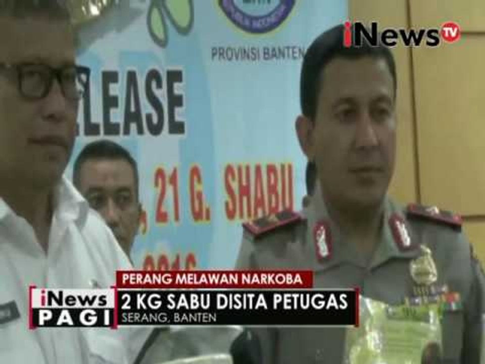 Bandar Sabu Internasional di bekuk petugas - iNews Pagi 07/06
