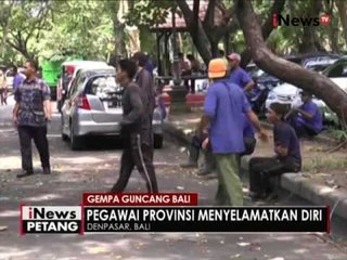 Gempa 4,7SR guncang Bali, pegawai Pemprov selamatkan diri - iNews Petang 09/06