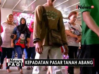 Kepadatan pasar tanah abang - iNews Pagi 13/06