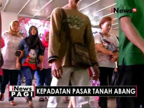 Kepadatan pasar tanah abang - iNews Pagi 13/06