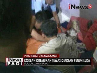 Pria tewas dalam kamar kontrakan, Bogor - iNews Pagi 10/06