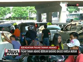 Descargar video: Pasar Tanah Abang ramai dikunjungi masyarakat membeli busana jelang hari lebaran - iNews Malam 12/06