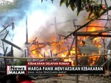 Kebakaran hebat menghanguskan 8 rumah di Bima, pemadam terlambat ke lokasi - iNews Malam 12/06