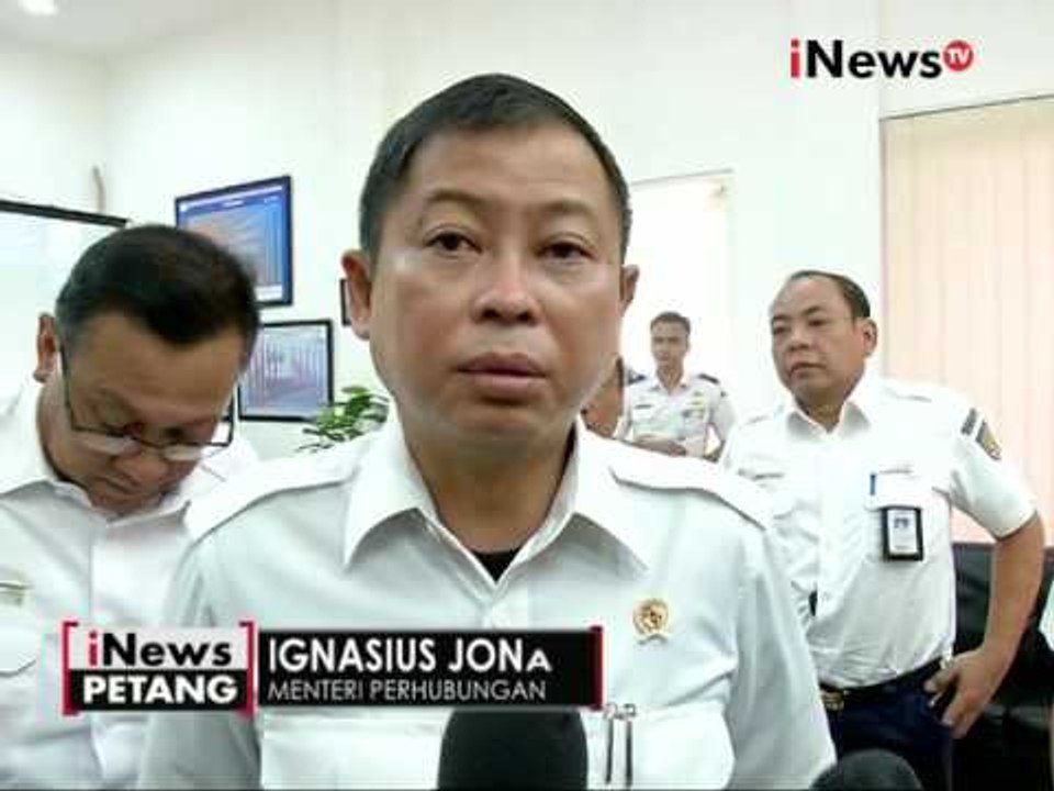 Sidak Menhub Ignasius Jonan di stasiun senen, Jakarta - iNews Petang 13/06