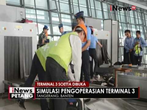 Terminal 3 Ultimate bandara Soetta siap beroperasi - iNews Petang 13/06