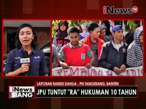 Live Report : Sidang Enno, RA dijerat pasal 340 Pembunuhan berencana - iNews Siang 10/06