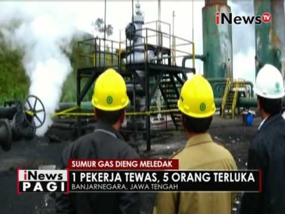 Sumur gas dieng meledak, 1 pekerja tewas 5 luka luka - iNews Pagi 14/06