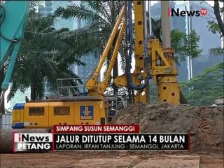 Скачать видео: Pembangunan simpang susun Semanggi, jalur ditutup selama 14 bulan - iNews Petang 13/06