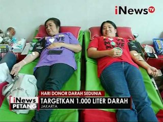 Peringatan hari donor darah sedunia - iNews Petang 14/06